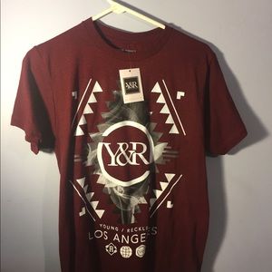 Young and Reckless tee NWT